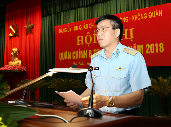 Quân chủng tổ chức Hội nghị Quân chính 6 tháng đầu năm 2018