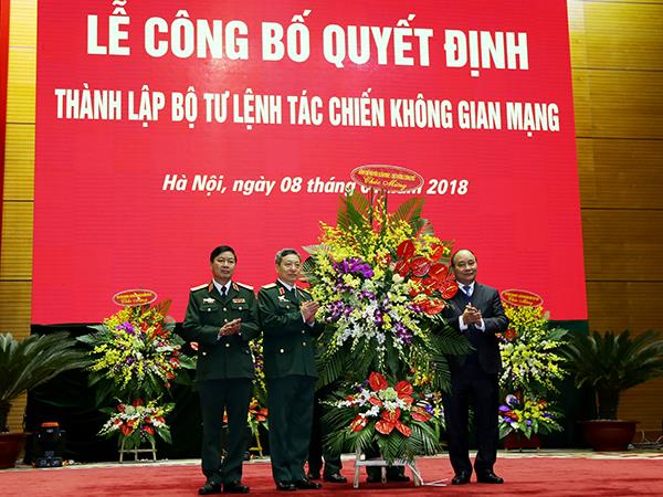 bo-quoc-phong-to-chuc-le-cong-bo-thanh-lap-bo-tu-lenh-tac-chien-khong-gian-mang