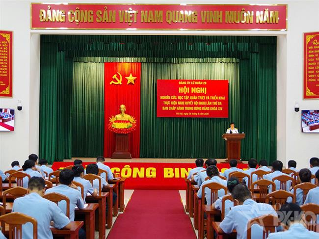 dang-uy-lu-doan-28-to-chuc-hoi-nghi-nghien-cuu-hoc-tap-quan-triet-va-trien-khai-thuc-hien-nghi-quyet-hoi-nghi-lan-thu-ba-ban-chap-hanh-trung-uong-dang-khoa-xiv