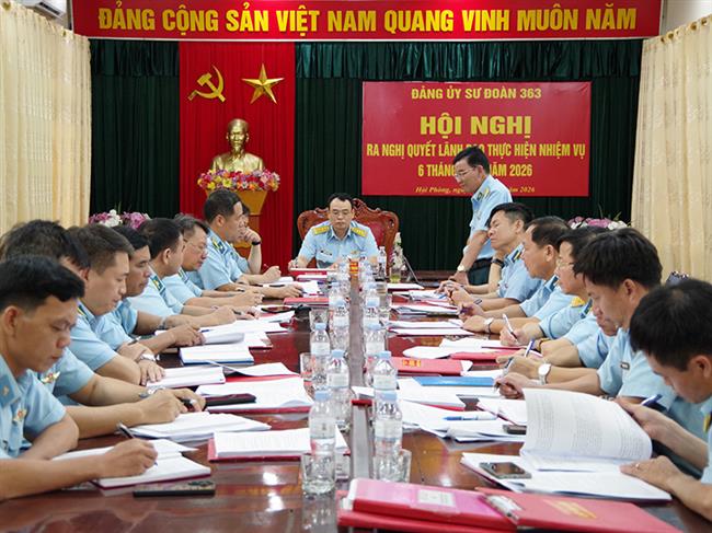 dang-uy-su-doan-363-ra-nghi-quyet-lanh-dao-thuc-hien-nhiem-vu-6-cuoi-nam-2026
