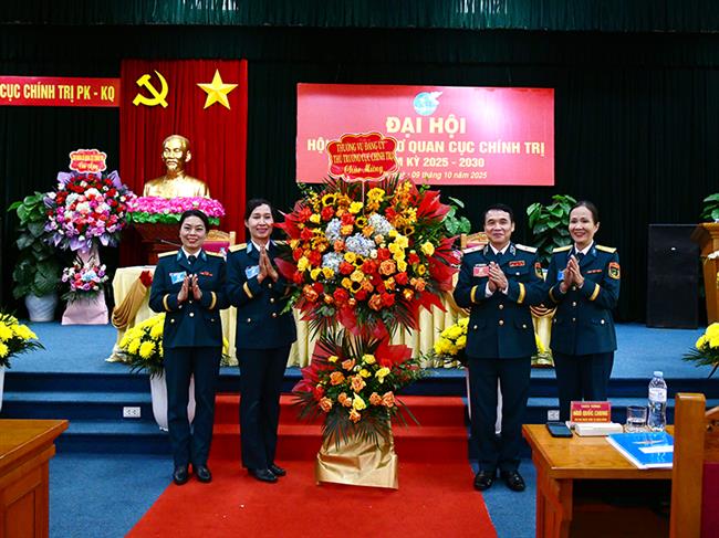 hoi-phu-nu-co-quan-cuc-chinh-tri-to-chuc-thanh-cong-dai-hoi-nhiem-ky-2025-2030