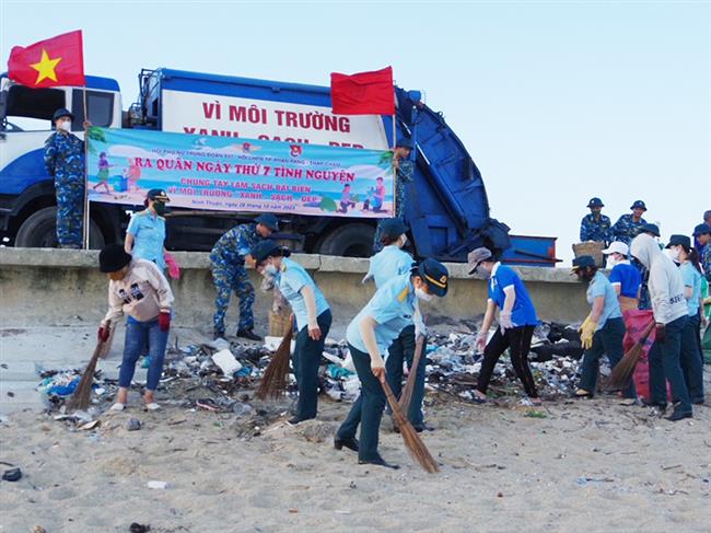 hoi-phu-nu-trung-doan-937-tham-gia-hoat-dong-“ngay-thu-bay-tinh-nguyen”-tren-dia-ban-tinh-ninh-thuan