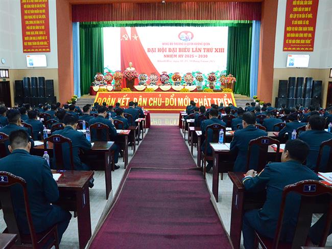 dai-hoi-dai-bieu-dang-bo-truong-si-quan-khong-quan-nhiem-ky-2025-2030