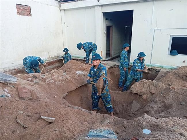 su-doan-375-khoi-cong-xay-dung-nha-ho-tro-cac-ho-dan-bi-thiet-hai-sau-lu-lut