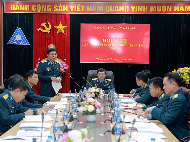 dang-uy-tong-cong-ty-xay-dung-cong-trinh-hang-khong-acc-ra-nghi-quyet-lanh-dao-nhiem-vu-nam-2026