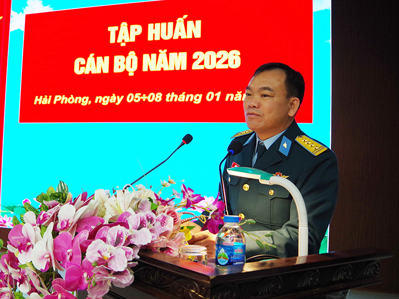 Sư đo&agrave;n 363 tổ chức tập huấn c&aacute;n bộ năm 2026