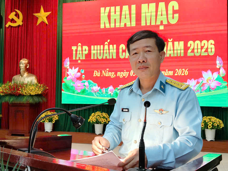 Sư đo&agrave;n 375 tập huấn c&aacute;n bộ năm 2026