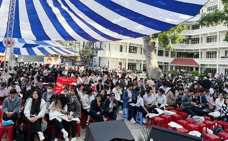 Trường Sĩ quan Không quân tư vấn hướng nghiệp và thông tin tuyển sinh năm 2026 tại tỉnh Lâm Đồng và tỉnh Khánh Hòa