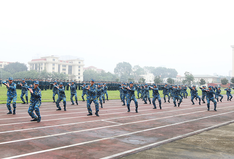 Khối Cơ quan Quân chủng Phòng không - Không quân tổ chức Lễ ra quân huấn luyện năm 2026