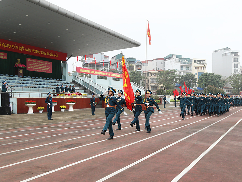 Khối Cơ quan Quân chủng Phòng không - Không quân tổ chức Lễ ra quân huấn luyện năm 2026