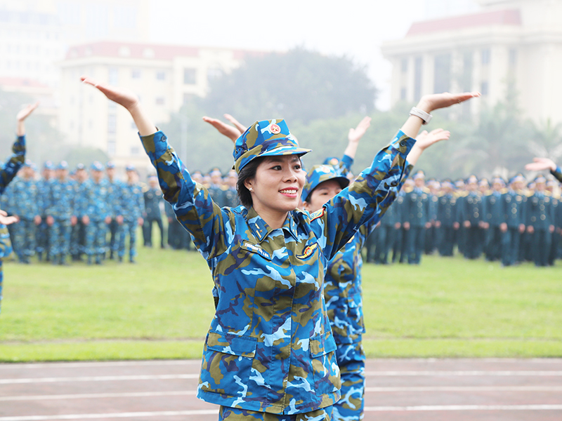 Khối Cơ quan Quân chủng Phòng không - Không quân tổ chức Lễ ra quân huấn luyện năm 2026