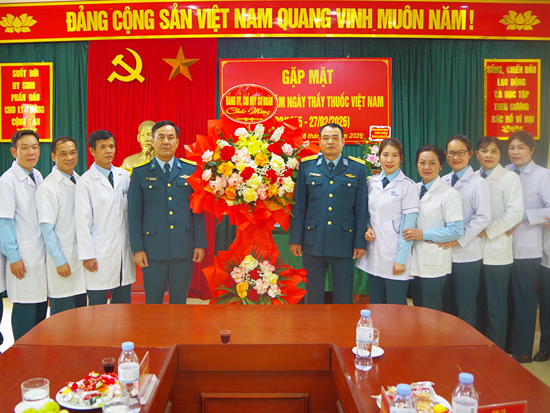 Sư đo&agrave;n 363 tổ chức Gặp mặt kỷ niệm 71 năm Ng&agrave;y Thầy thuốc Việt Nam