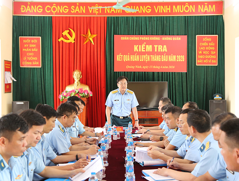 Qu&acirc;n chủng Ph&ograve;ng kh&ocirc;ng - Kh&ocirc;ng qu&acirc;n kiểm tra huấn luyện th&aacute;ng đầu năm 2026 tại c&aacute;c đơn vị thuộc Sư đo&agrave;n 363 v&agrave; Sư đo&agrave;n 365