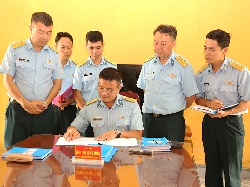 Qu&acirc;n chủng Ph&ograve;ng kh&ocirc;ng - Kh&ocirc;ng qu&acirc;n kiểm tra huấn luyện th&aacute;ng đầu năm 2026 tại c&aacute;c đơn vị thuộc Sư đo&agrave;n 363 v&agrave; Sư đo&agrave;n 365