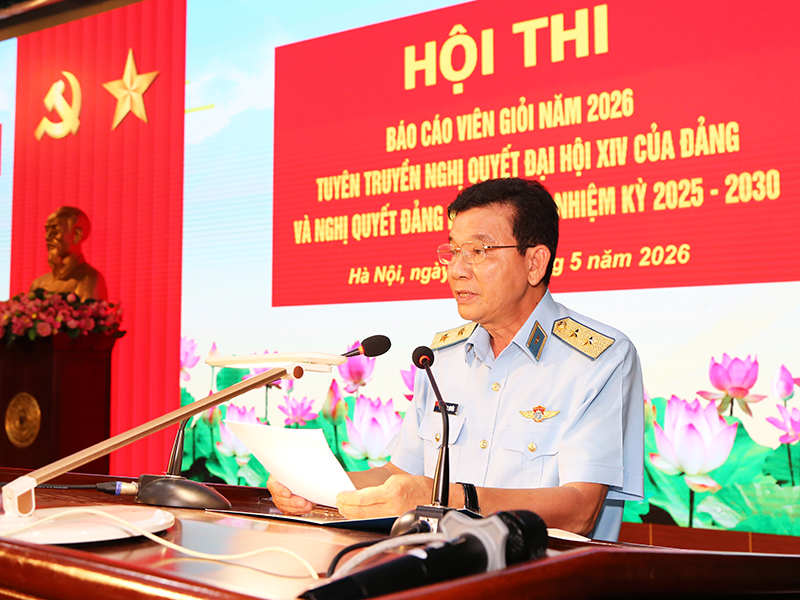 Quân chủng Phòng không - Không quân tổ chức Khai mạc hội thi Báo cáo viên giỏi năm 2026