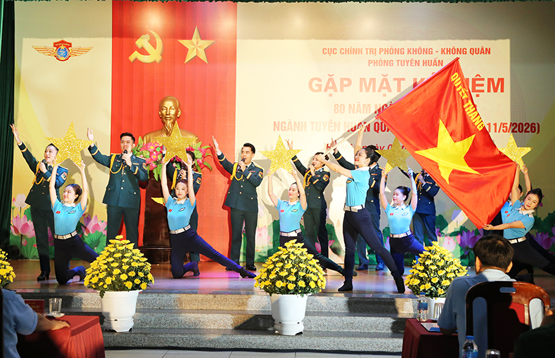 Ph&ograve;ng Tuy&ecirc;n huấn, Cục Ch&iacute;nh trị Qu&acirc;n chủng Ph&ograve;ng kh&ocirc;ng - Kh&ocirc;ng qu&acirc;n gặp mặt kỷ niệm 80 năm Ng&agrave;y truyền thống ng&agrave;nh Tuy&ecirc;n huấn Qu&acirc;n đội