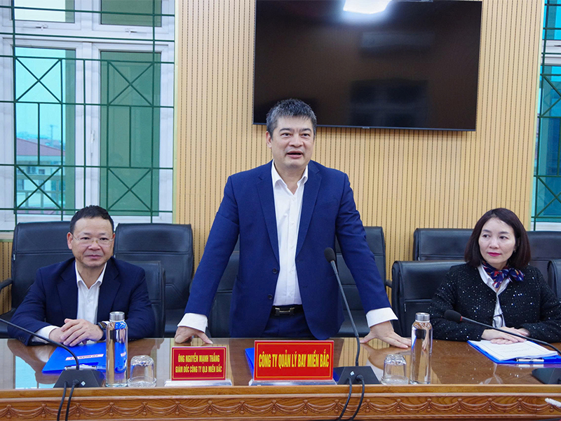 Sư đo&agrave;n Kh&ocirc;ng qu&acirc;n 371 v&agrave; C&ocirc;ng ty Quản l&yacute; bay Miền Bắc tổ chức Hội nghị hiệp đồng quản l&yacute; điều h&agrave;nh bay năm 2025