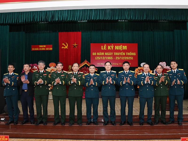 Trung t&acirc;m Ti&ecirc;u chuẩn - Đo lường - Chất lượng kỷ niệm 60 năm Ng&agrave;y truyền thống