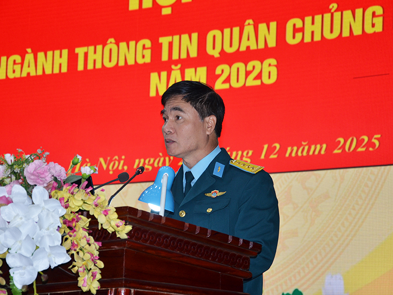 Ng&agrave;nh Th&ocirc;ng tin Qu&acirc;n chủng tổ chức Hội nghị, Tập huấn năm 2026.
