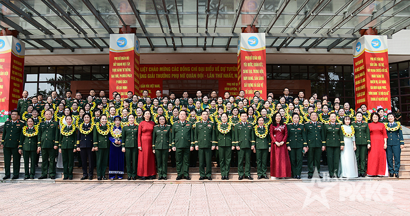 Tuyên dương trao giải thưởng Phụ nữ Quân đội lần thứ nhất, năm 2026