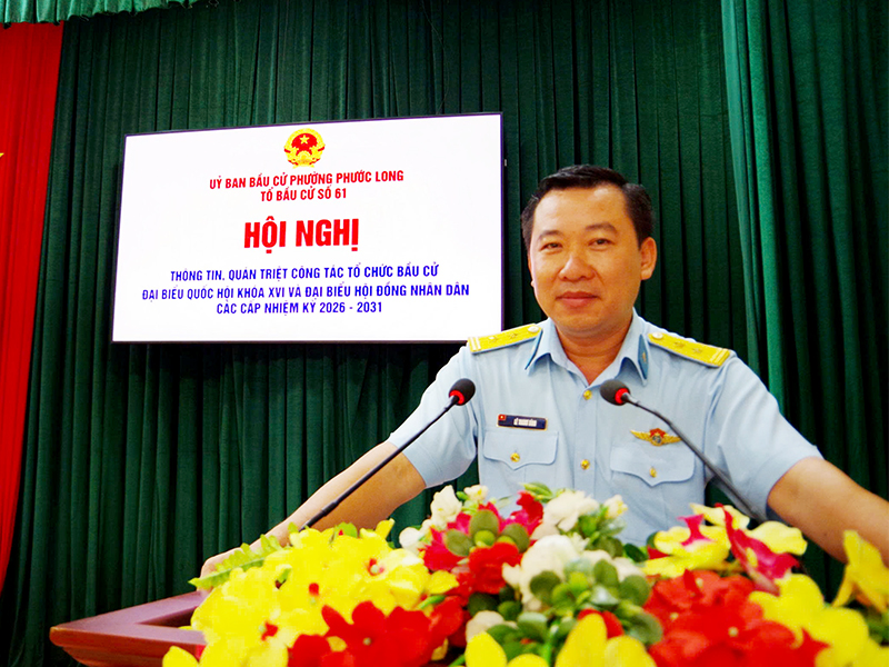 Trung đo&agrave;n 263 th&ocirc;ng tin, qu&aacute;n triệt c&ocirc;ng t&aacute;c tổ chức bầu cử đại biểu Quốc hội kh&oacute;a XVI v&agrave; đại biểu hội đồng nh&acirc;n d&acirc;n c&aacute;c cấp nhiệm kỳ 2026-2031