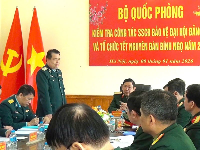 Bộ Tổng Tham mưu QĐND Việt Nam kiểm tra c&ocirc;ng t&aacute;c sẵn s&agrave;ng chiến đấu tại Trung đo&agrave;n 236