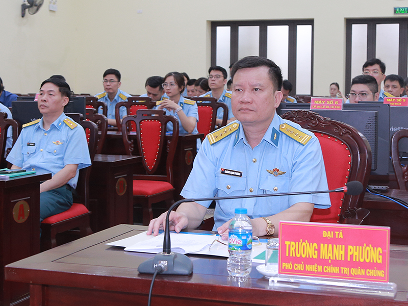 Tổng cục Ch&iacute;nh trị tập huấn phần mềm ng&agrave;nh tổ chức thuộc Hệ sinh th&aacute;i số phục vụ chuyển đổi số ng&agrave;nh c&ocirc;ng t&aacute;c Đảng, c&ocirc;ng t&aacute;c ch&iacute;nh trị trong Qu&acirc;n đội