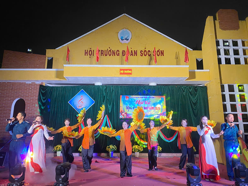 Tiểu đo&agrave;n Huấn luyện chiến sĩ mới 2, Sư đo&agrave;n 375 tổ chức Hội thi &ldquo;Tiếng h&aacute;t binh nh&igrave;&rdquo;