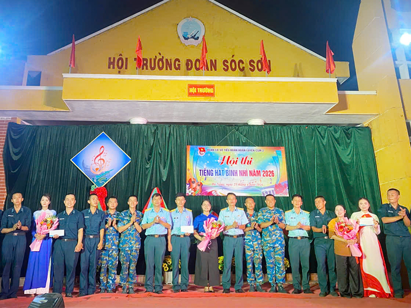 Tiểu đo&agrave;n Huấn luyện chiến sĩ mới 2, Sư đo&agrave;n 375 tổ chức Hội thi &ldquo;Tiếng h&aacute;t binh nh&igrave;&rdquo;