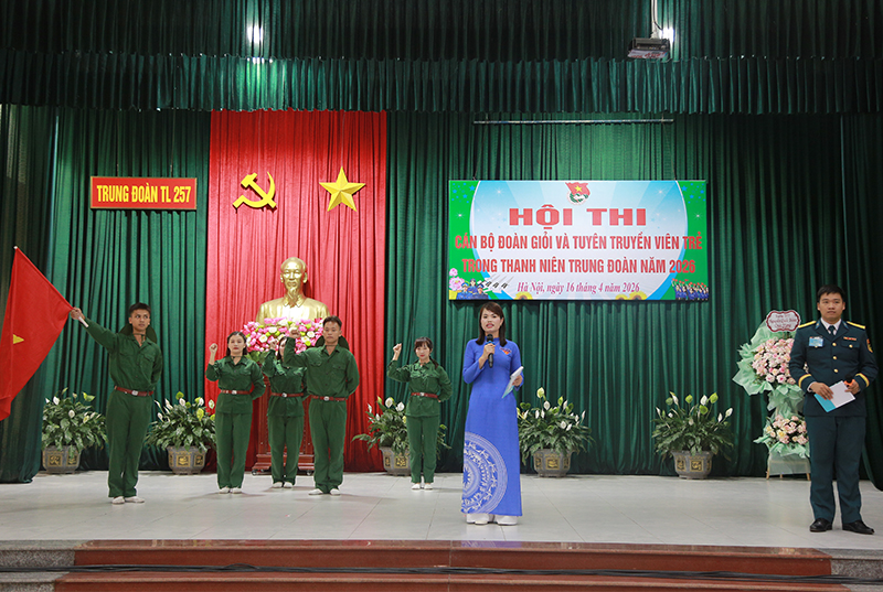 N&acirc;ng cao chất lượng tuy&ecirc;n truyền vi&ecirc;n trẻ v&agrave; &ldquo;thủ lĩnh Đo&agrave;n&rdquo; ở Trung đo&agrave;n 257