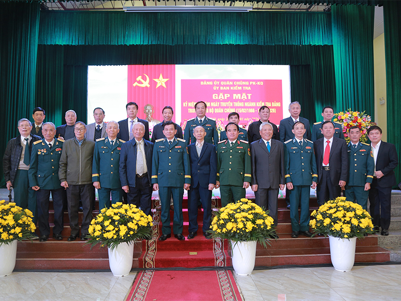 Gặp mặt kỷ niệm 60 năm Ngày truyền thống Ngành Kiểm tra Đảng trong Đảng bộ Quân chủng Phòng không - Không quân (15-2-1966/15-2-2026)