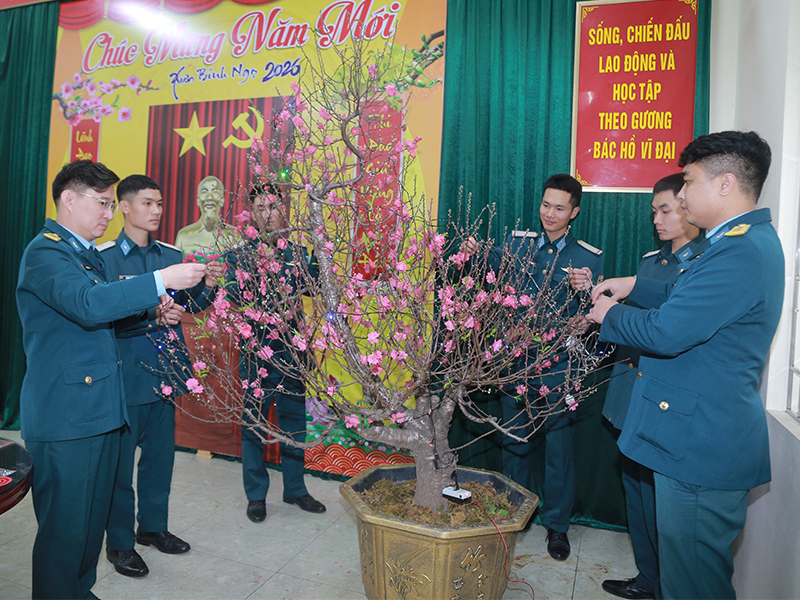 L&iacute;nh Vệ binh Ph&ograve;ng kh&ocirc;ng - Kh&ocirc;ng qu&acirc;n rộn r&agrave;ng đ&oacute;n Tết Nguy&ecirc;n đ&aacute;n B&iacute;nh Ngọ - 2026
