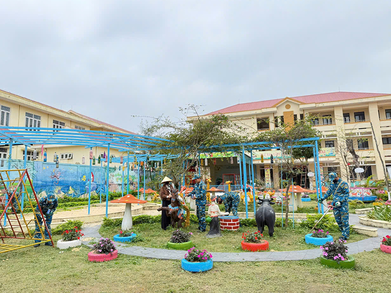 Trạm ra đa 56 đẩy mạnh c&aacute;c hoạt động phối hợp, kết nghĩa