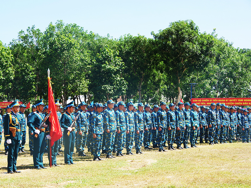 C&aacute;c đơn vị trong Qu&acirc;n chủng Ph&ograve;ng kh&ocirc;ng - Kh&ocirc;ng qu&acirc;n tổ chức Lễ ra qu&acirc;n huấn luyện năm 2026