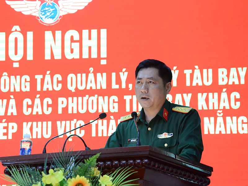 C&aacute;c đơn vị khu vực th&agrave;nh phố Đ&agrave; Nẵng r&uacute;t kinh nghiệm c&ocirc;ng t&aacute;c quản l&yacute;, xử l&yacute; c&aacute;c phương tiện bay hoạt động tr&aacute;i ph&eacute;p