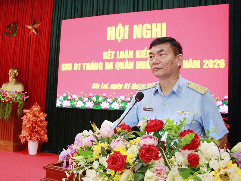 Qu&acirc;n chủng Ph&ograve;ng kh&ocirc;ng - Kh&ocirc;ng qu&acirc;n kiểm tra huấn luyện th&aacute;ng đầu năm 2026 tại Trung đo&agrave;n 925