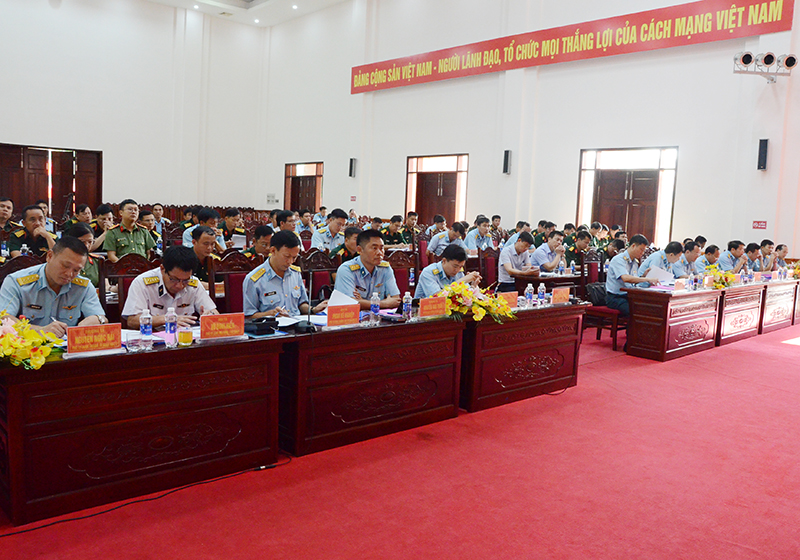 C&aacute;c đơn vị miền Trung v&agrave; miền Nam tổ chức Hội nghị hiệp đồng chiến đấu &ldquo;V&ograve;m ph&ograve;ng kh&ocirc;ng bền vững&rdquo;