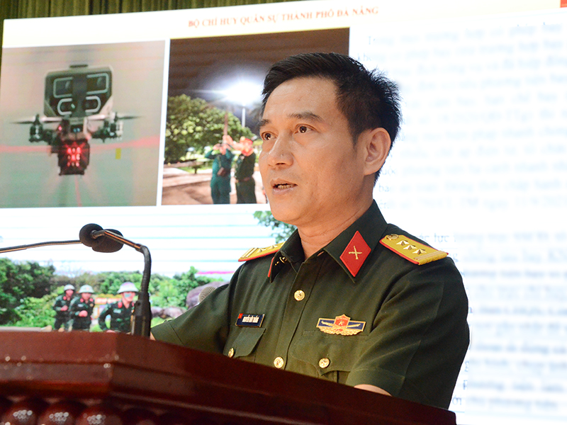 C&aacute;c đơn vị miền Trung v&agrave; miền Nam tổ chức Hội nghị hiệp đồng chiến đấu &ldquo;V&ograve;m ph&ograve;ng kh&ocirc;ng bền vững&rdquo;