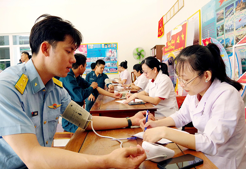 Sư đo&agrave;n 377 tổ chức hiến m&aacute;u t&igrave;nh nguyện năm 2026