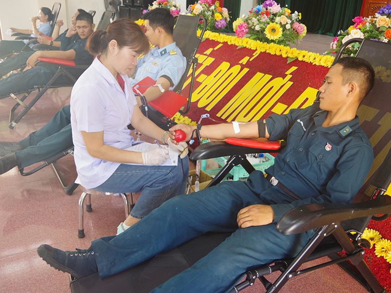 Trung đo&agrave;n 274 tham gia &ldquo;Ng&agrave;y hội hiến m&aacute;u t&igrave;nh nguyện&rdquo; đợt 2 năm 2026