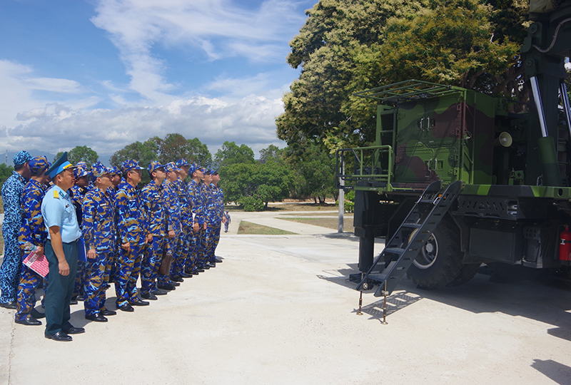 Học viện Hải quân tham quan, nghiên cứu thực tế tại Trung đoàn 274