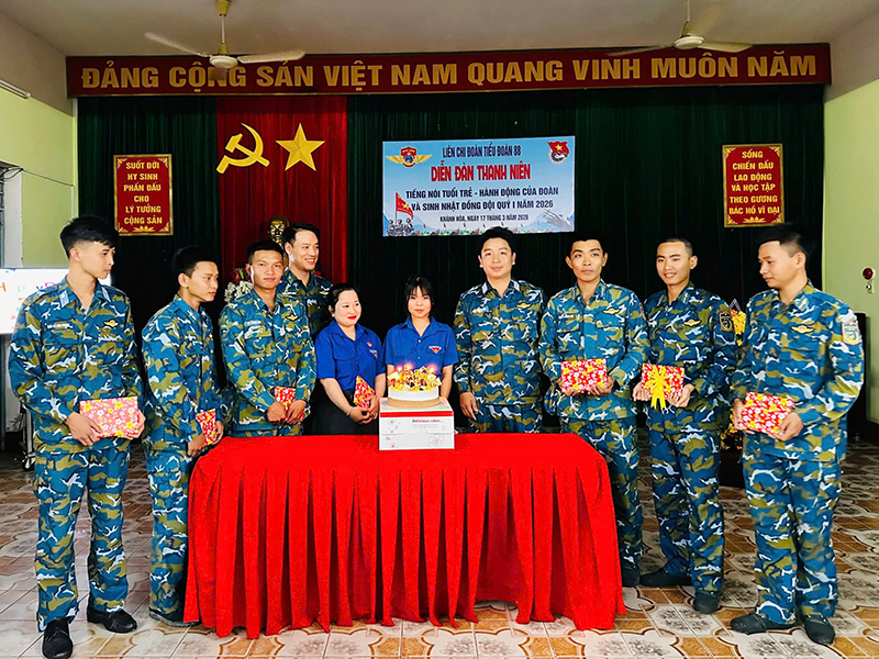 Tuổi trẻ Trung đo&agrave;n 274 xung k&iacute;ch h&agrave;nh động trong Th&aacute;ng Thanh ni&ecirc;n