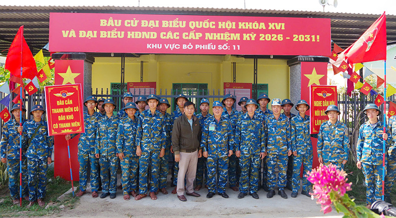 Sư đo&agrave;n 377 sẵn s&agrave;ng cho ng&agrave;y hội to&agrave;n d&acirc;n bầu cử