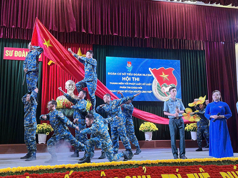 Sư đoàn 375 tổ chức Hội thi “ Quân nhân với Pháp luật, kỷ luật năm 2026”