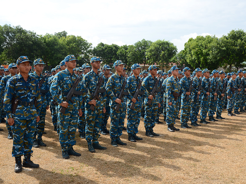 C&aacute;c đơn vị trong Qu&acirc;n chủng Ph&ograve;ng kh&ocirc;ng-Kh&ocirc;ng qu&acirc;n tổ chức Lễ tuy&ecirc;n thệ chiến sĩ mới năm 2026