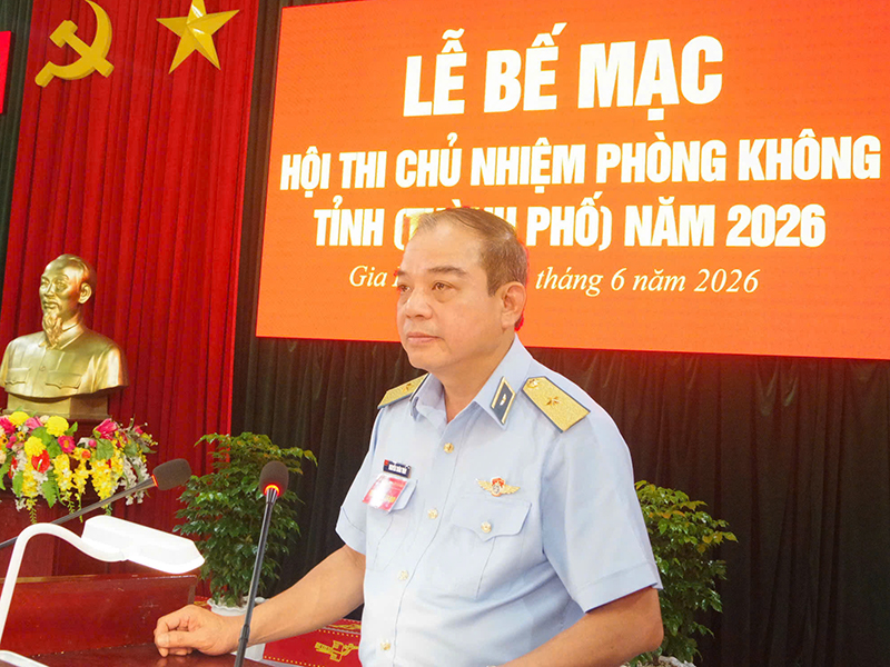 Bế mạc Hội thi Chủ nhiệm Ph&ograve;ng kh&ocirc;ng tỉnh, th&agrave;nh phố năm 2026