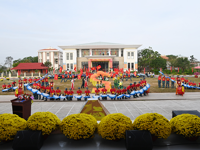 S&ocirc;i nổi Chương tr&igrave;nh &ldquo;Xu&acirc;n canh trời - Tết thắm t&igrave;nh qu&acirc;n d&acirc;n&rdquo;