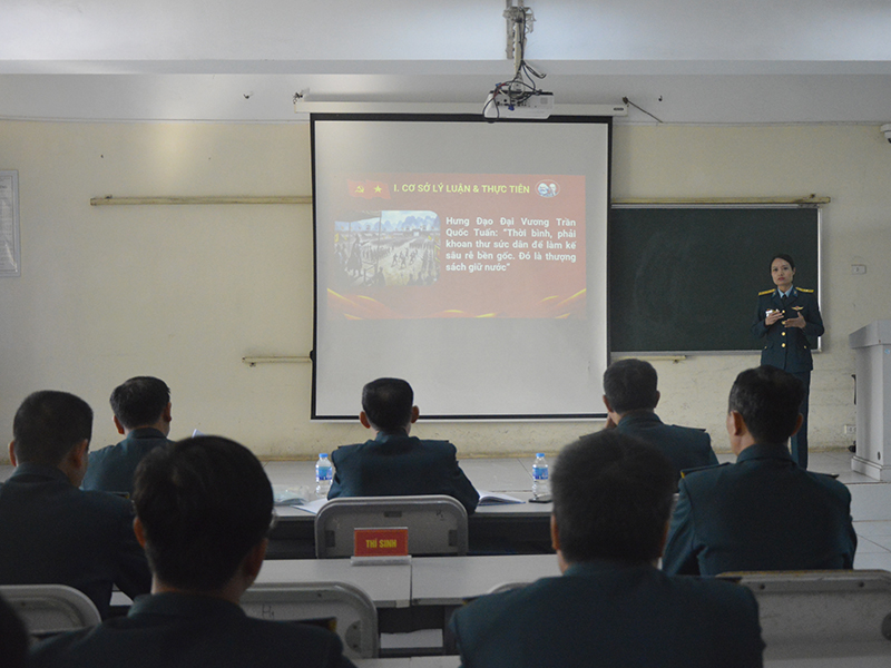 Học viện Ph&ograve;ng kh&ocirc;ng-Kh&ocirc;ng qu&acirc;n tổ chức Hội thi c&aacute;n bộ giảng dạy ch&iacute;nh trị v&agrave; b&aacute;o c&aacute;o vi&ecirc;n giỏi năm 2026