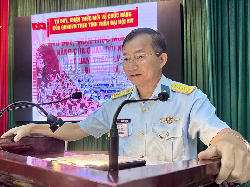 Sư đo&agrave;n 375 tổ chức Hội thi c&aacute;n bộ giảng dạy ch&iacute;nh trị v&agrave; b&aacute;o c&aacute;o vi&ecirc;n giỏi năm 2026