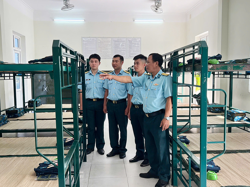 Sư đo&agrave;n 377 bảo đảm tốt hậu cần cho huấn luyện chiến sĩ mới